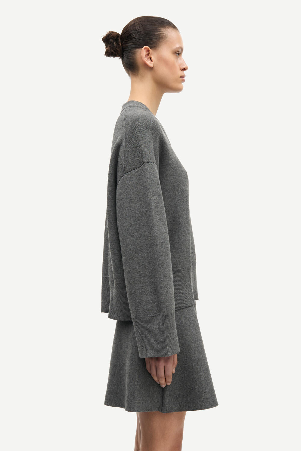 Salula nederdel - mørkegrå